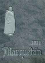 Marquette High School 1958 yearbook cover photo