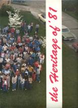 Boyd County High School 1981 yearbook cover photo