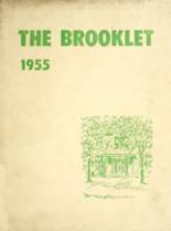 Brookville High School 1955 yearbook cover photo