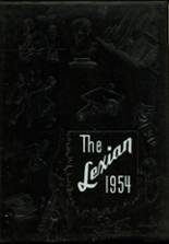 Lexington High School 1954 yearbook cover photo