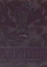 Fairview Township-Karns City High School 1955 yearbook cover photo
