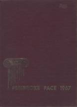 Pembroke Place Boys School 1967 yearbook cover photo