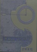 Hall High & Vocational School 1949 yearbook cover photo