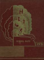 Belle Center High School 1951 yearbook cover photo