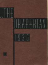 Draper High School 1936 yearbook cover photo