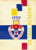 1959 Depaul Academy Yearbook from Chicago, Illinois cover image