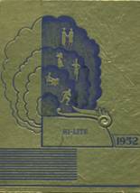 Hittle Township High School 1952 yearbook cover photo