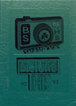 Berrien Springs High School 1993 yearbook cover photo