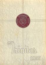 Trinity Preparatory School 1957 yearbook cover photo