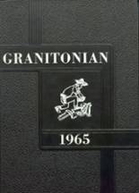 1965 Granite High School Yearbook from Philipsburg, Montana cover image