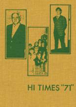 1971 Mercer High School Yearbook from Mercer, Pennsylvania cover image