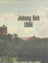 South High School 1966 yearbook cover photo