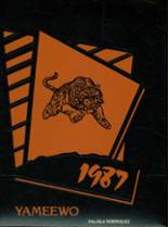1987 San Jacinto High School Yearbook from San jacinto, California cover image