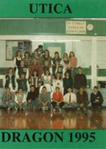 Utica Junior Senior High School 1995 yearbook cover photo