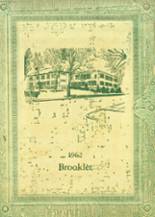 Brookville High School 1962 yearbook cover photo