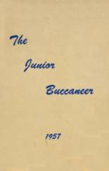 Pine Tree Junior High School 1957 yearbook cover photo