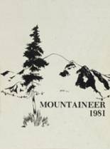 1981 Mt. Baker High School Yearbook from Deming, Washington cover image