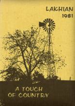 Lakota High School 1981 yearbook cover photo