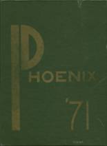 Phoenixville High School 1971 yearbook cover photo
