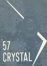 Windham High School 1957 yearbook cover photo