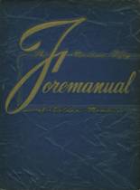 Foreman High School 1950 yearbook cover photo