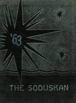 Sodus High School 1963 yearbook cover photo