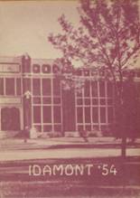 Montpelier High School 1954 yearbook cover photo