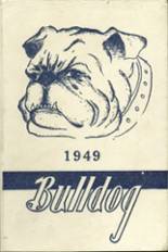 Redfield High School 1949 yearbook cover photo