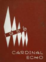 Melvindale High School 1958 yearbook cover photo