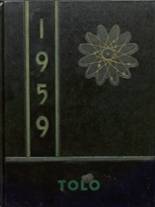 Tolt High School 1959 yearbook cover photo