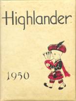 Darien High School 1950 yearbook cover photo
