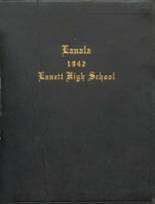 Lanett High School 1942 yearbook cover photo