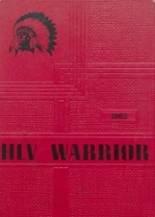 HLV High School 1962 yearbook cover photo