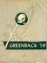 Ponchatoula High School 1959 yearbook cover photo