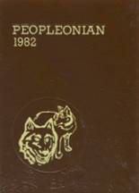 Peoples Academy 1982 yearbook cover photo
