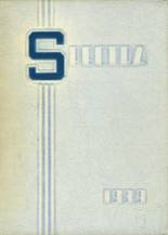 South High School 1939 yearbook cover photo