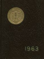 Charlotte High School 1963 yearbook cover photo