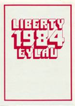 Liberty-Eylau High School 1984 yearbook cover photo