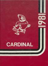 Medford High School 1981 yearbook cover photo