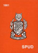 Greeley Central High School 1981 yearbook cover photo