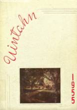 Uintah High School 1955 yearbook cover photo