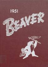 St. Edward High School 1951 yearbook cover photo