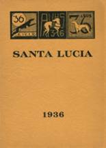 Santa Margarita High School 1936 yearbook cover photo