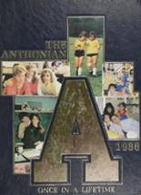 St. Anthony's High School 1986 yearbook cover photo