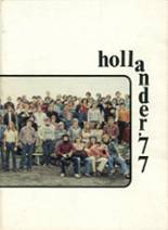 Holland Patent Central High School 1977 yearbook cover photo