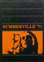 Summerville Union High School 1971 yearbook cover photo