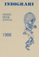 Grand Ridge High School 1988 yearbook cover photo