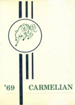 Carmel High School 1969 yearbook cover photo