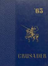 Central Wisconsin Christian High School 1965 yearbook cover photo