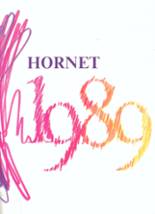 Harvey High School 1989 yearbook cover photo